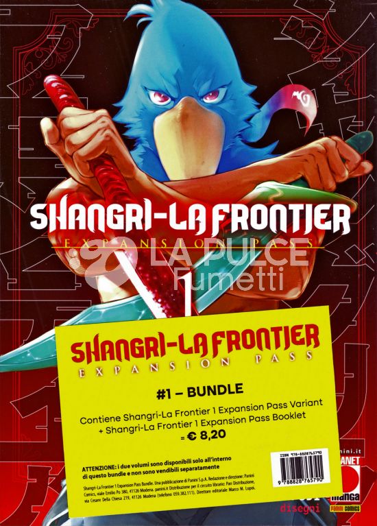 MANGA TOP # 168 - SHANGRI-LA FRONTIER 1 - EXPANSION PASS