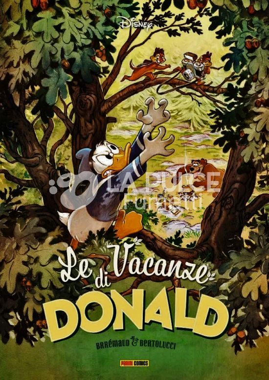 DISNEY COLLECTION #     5 - LE VACANZE DI DONALD + LITOGRAFIA AUTOGRAFATA