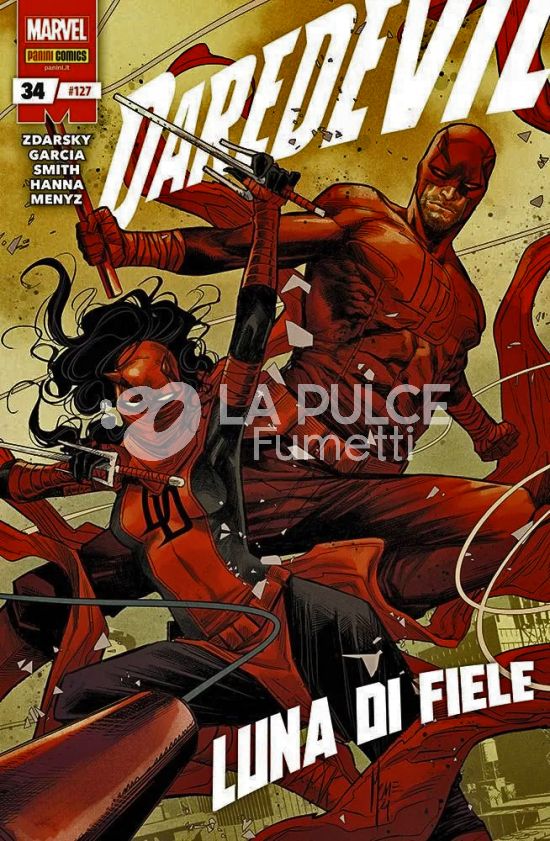 DEVIL E I CAVALIERI MARVEL # 127 - DAREDEVIL 34