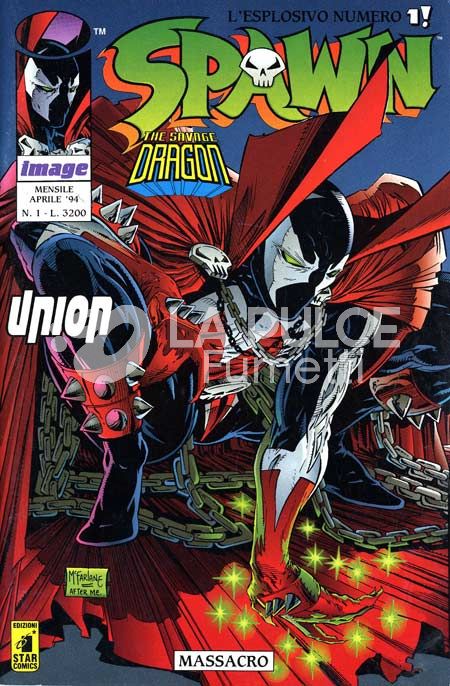 SPAWN E SAVAGE DRAGON #     1: MASSACRO