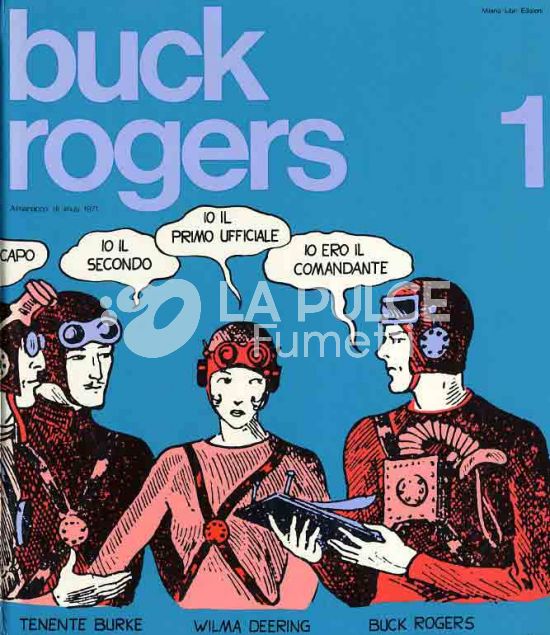BUCK ROGERS # 1 CARTONATO - ALMANACCO DI LINUS 1971