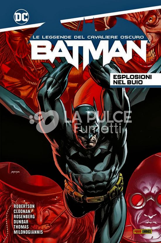 DC COLLECTION INEDITO - BATMAN: LE LEGGENDE DEL CAVALIERE OSCURO: ESPLOSIONI NEL BUIO