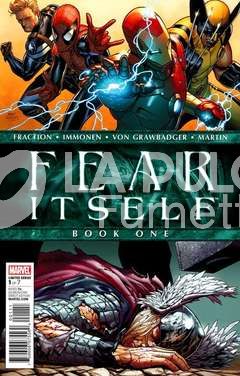 MARVEL MINISERIE 118/125- FEAR ITSELF 0 /7 COMPLETA NUOVI