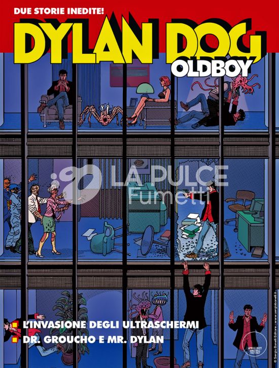 DYLAN DOG MAXI #    50 - OLDBOY 12: L'INVASIONE DEGLI ULTRASCHERMI - DR. GROUCHO E MR. DYLAN