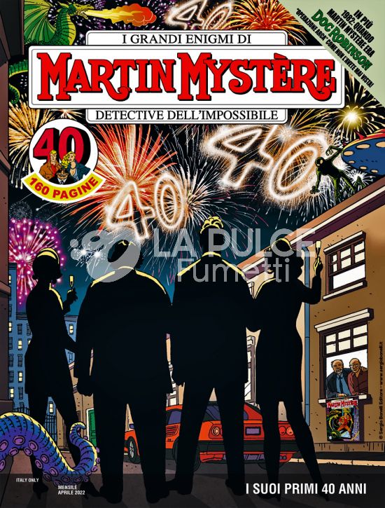 MARTIN MYSTERE ORIGINALE # 386: I SUOI PRIMI 40 ANNI