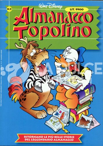 ALMANACCO TOPOLINO #     5 + CATALOGO BLISTERATO