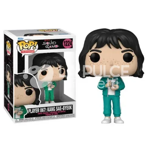 SQUID GAME: PLAYER 067: KANG SAE-BYEOK - VINYL FIGURE # 1224 - POP FUNKO TELEVISION