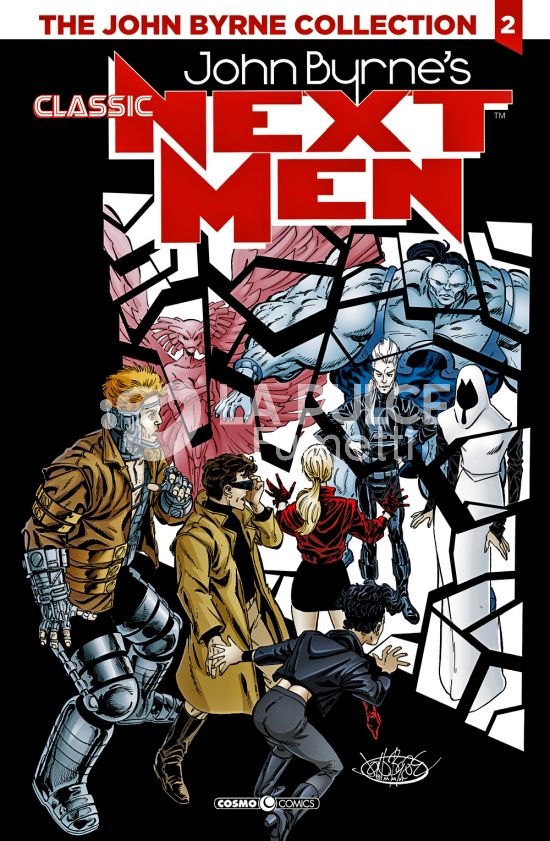 COSMO COMICS # 142 - THE JOHN BYRNE COLLECTION 2 - NEXT MEN CLASSIC 2