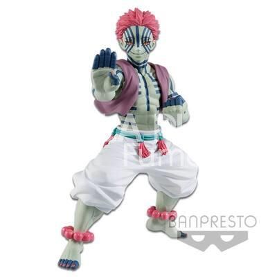 DEMON SLAYER  : KIMETSU NO YAIBA - VIBRATION STARS - AKAZA 15CM