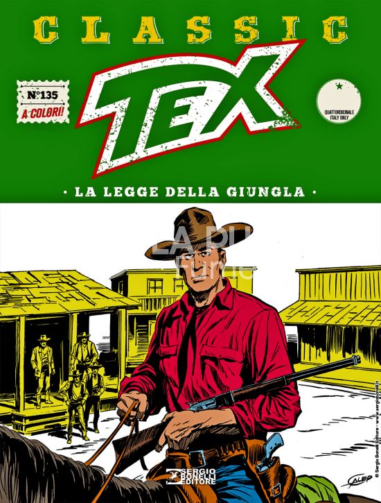TEX CLASSIC # 135: LA LEGGE DELLA GIUNGLA