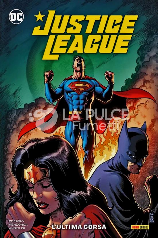 DC COLLECTION INEDITO - JUSTICE LEAGUE: L'ULTIMA CORSA