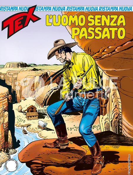 TEX NUOVA RISTAMPA # 423: L'UOMO SENZA PASSATO