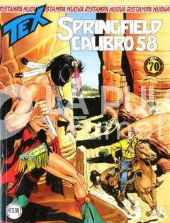 TEX NUOVA RISTAMPA # 441: SPRINGFIELD CALIBRO 58