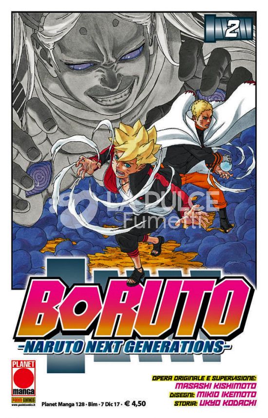 PLANET MANGA # 128 - BORUTO: NARUTO NEXT GENERATIONS 2 - 2A RISTAMPA