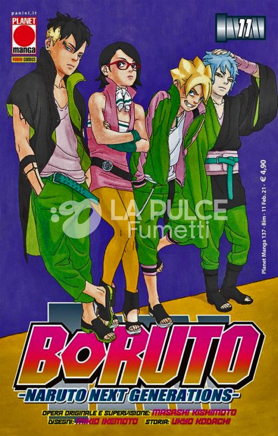 PLANET MANGA # 137 - BORUTO: NARUTO NEXT GENERATIONS 11 - 1A RISTAMPA