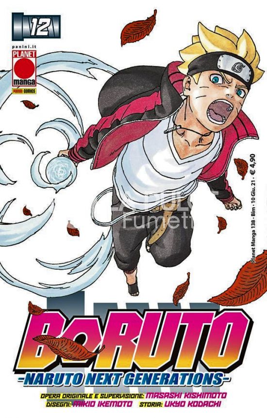 PLANET MANGA # 138 - BORUTO: NARUTO NEXT GENERATIONS 12 - 1A RISTAMPA