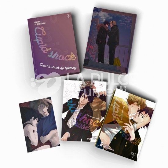 QUEER # 32 - CUPID SHOCK BOX - CUPID SHOCK + CUPID SHOCK CHASE + ILLUSTRATION CARD