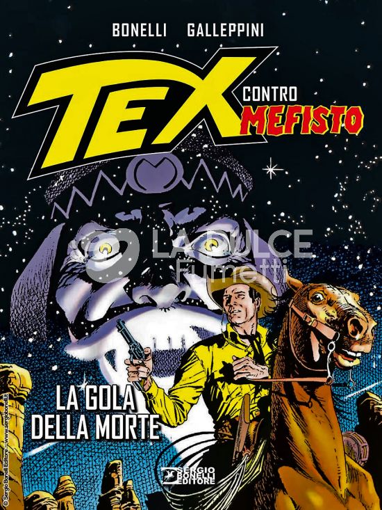TEX CONTRO MEFISTO #     1: LA GOLA DELLA MORTE - BROSSURATO