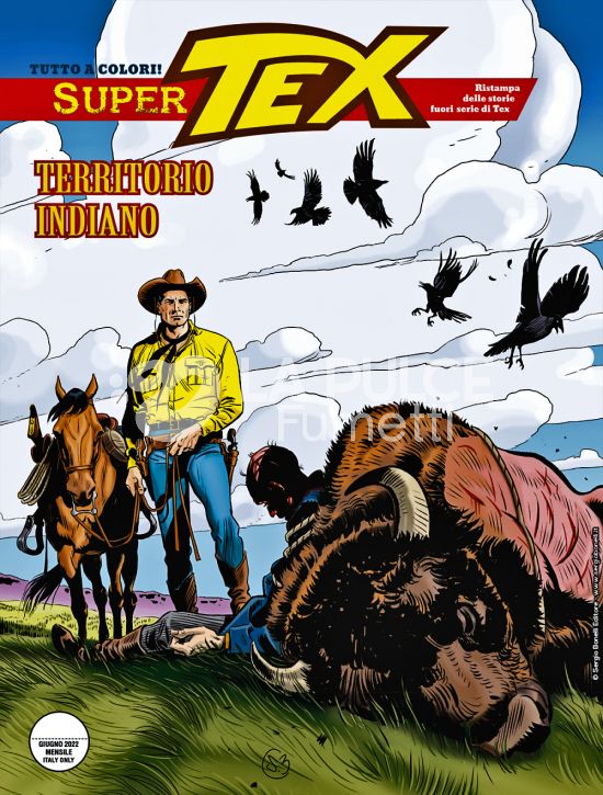 SUPER TEX # 8: TERRITORIO INDIANO