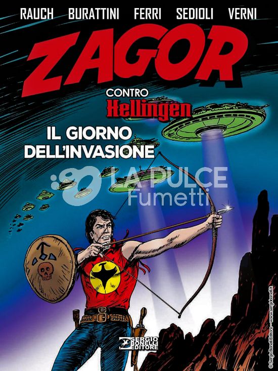 ZAGOR CONTRO HELLINGEN #     6: IL GIORNO DELL'INVASIONE - BROSSURATO