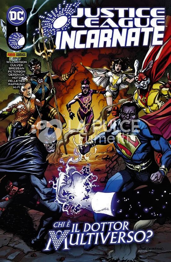 DC CROSSOVER # 18 - JUSTICE LEAGUE INCARNATE 1