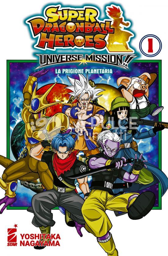 SUPER DRAGON BALL HEROES - UNIVERSE MISSION!! 1/2 COMPLETA NUOVI ( n 2 esaurito )