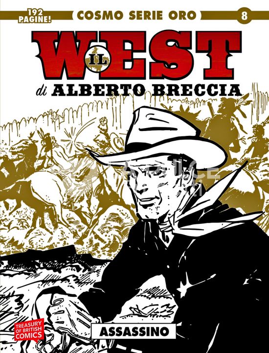 COSMO SERIE ORO # 8 - IL GRANDE WESTERN 8 - IL WEST DI ALBERTO BRECCIA 2: ASSASSINO