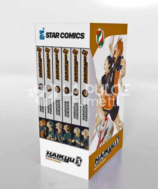 STAR COLLECTION # 28 - HAIKYU!! 1 - VOLUMI 1-2-3-4-5-6
