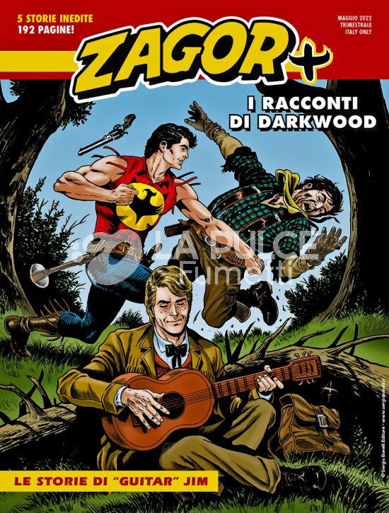 ZAGOR MAXI # 46 - ZAGOR PIÙ 5 - I RACCONTI DI DARKWOOD 7: LE STORIE DI "GUITAR JIM"