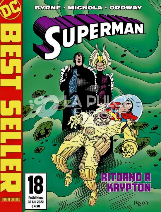 DC BEST SELLER NUOVA SERIE # 18 - SUPERMAN DI JOHN BYRNE 18