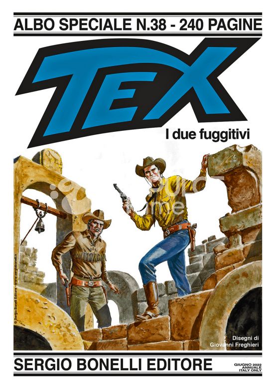 TEX ALBO SPECIALE # 38: I DUE FUGGITIVI