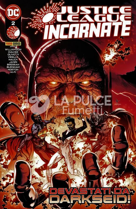 DC CROSSOVER # 19 - JUSTICE LEAGUE INCARNATE 2