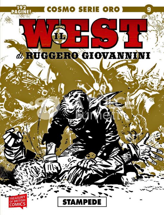COSMO SERIE ORO # 9 - IL GRANDE WESTERN 9 - IL WEST DI RUGGERO GIOVANNINI 1: STAMPEDE