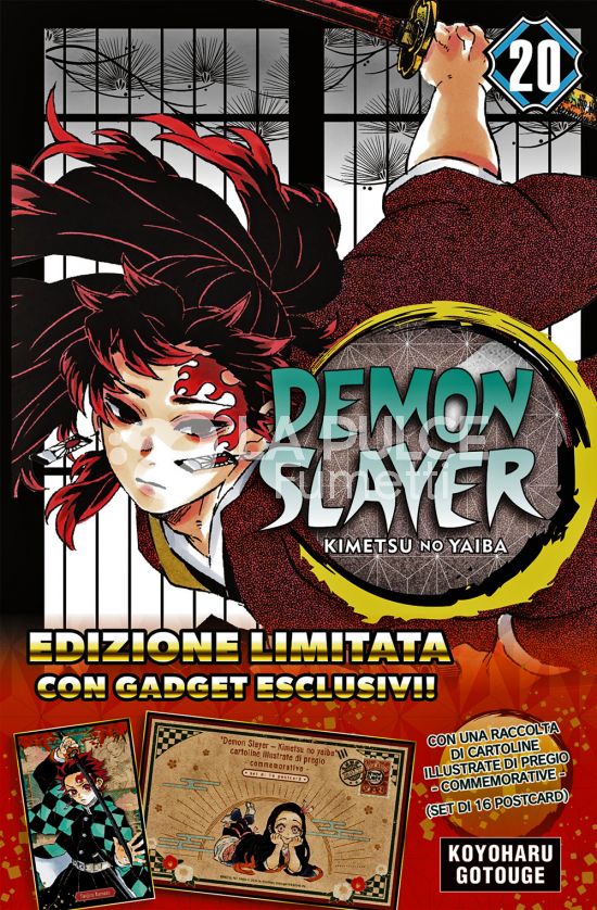 BIG #    78 - DEMON SLAYER - KIMETSU NO YAIBA 20 - LIMITED EDITION + 16 POSTCARD