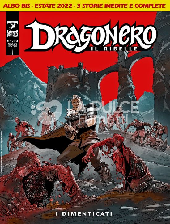 COLLANA ALMANACCHI # 176 - DRAGONERO 110 BIS - DRAGONERO IL RIBELLE 33 (DI 36) BIS: I DIMENTICATI