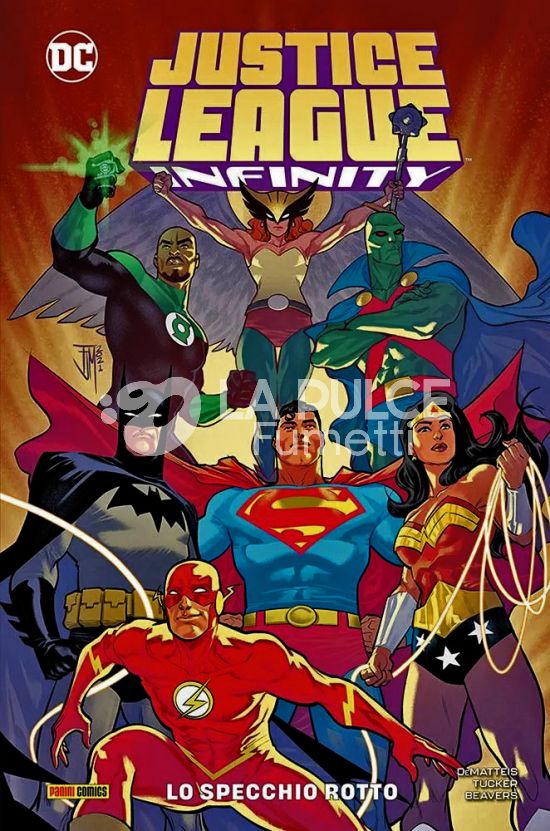 DC COLLECTION INEDITO - JUSTICE LEAGUE INFINITY: LO SPECCHIO ROTTO