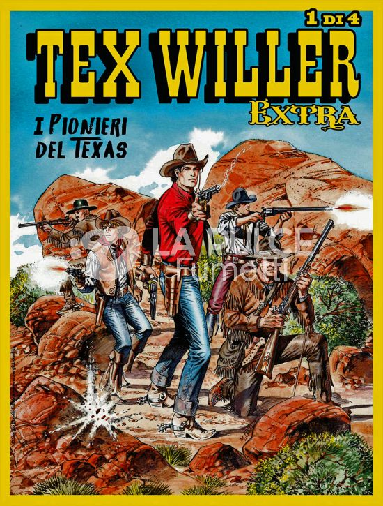COLLANA ORIENT EXPRESS # 19 - TEX WILLER EXTRA 4: I PIONIERI DEL TEXAS - 1 di 4