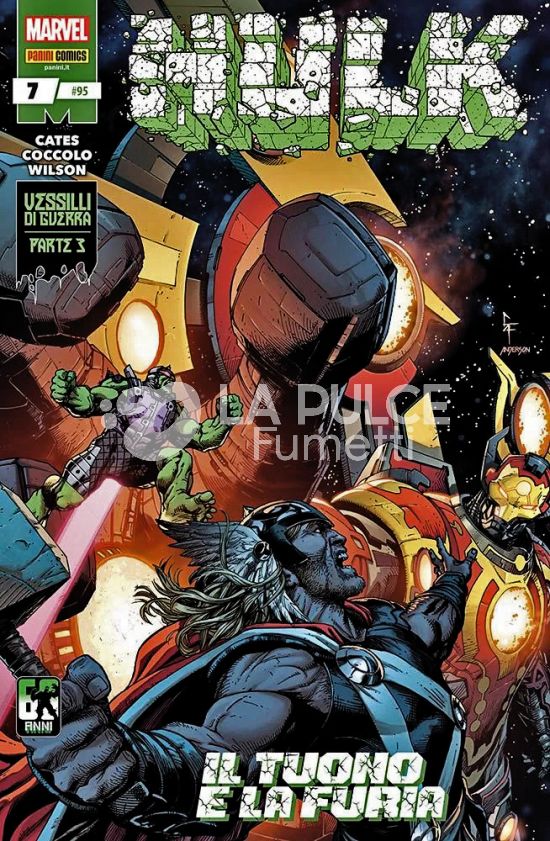 HULK E I DIFENSORI #    95 - HULK 7 - HULK VS THOR: VESSILLI DI GUERRA - PARTE 3 (DI 5)
