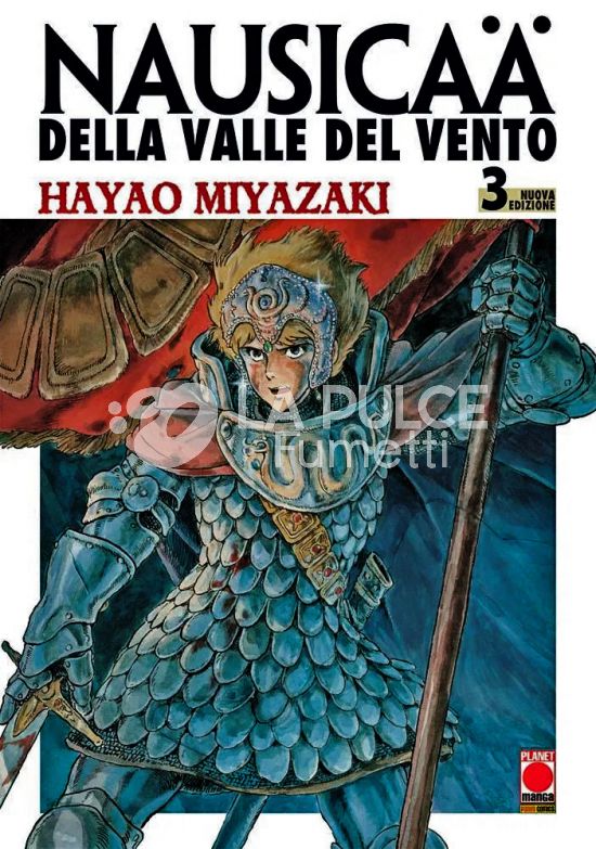 NAUSICAA NUOVA EDIZIONE # 3 - 3A RISTAMPA + MINIPOSTER