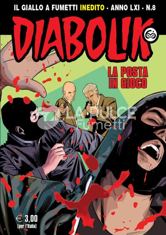 DIABOLIK ORIGINALE ANNO 61 # 8: LA POSTA IN GIOCO