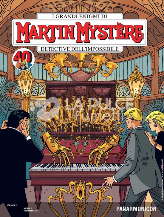 MARTIN MYSTERE ORIGINALE # 391: PANARMONICON