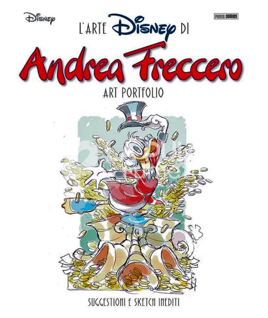 DISNEY SPECIAL EVENTS # 5 - L'ARTE DISNEY DI ANDREA FRECCERO - ART PORTFOLIO - SUGGESTIONI E SKETCH INEDITI