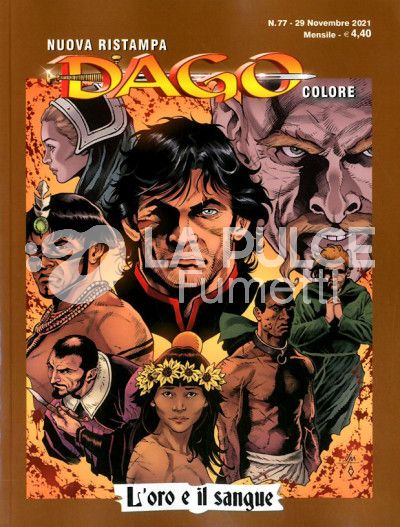 DAGO NUOVA RISTAMPA A COLORI # 77: L'ORO E IL SANGUE
