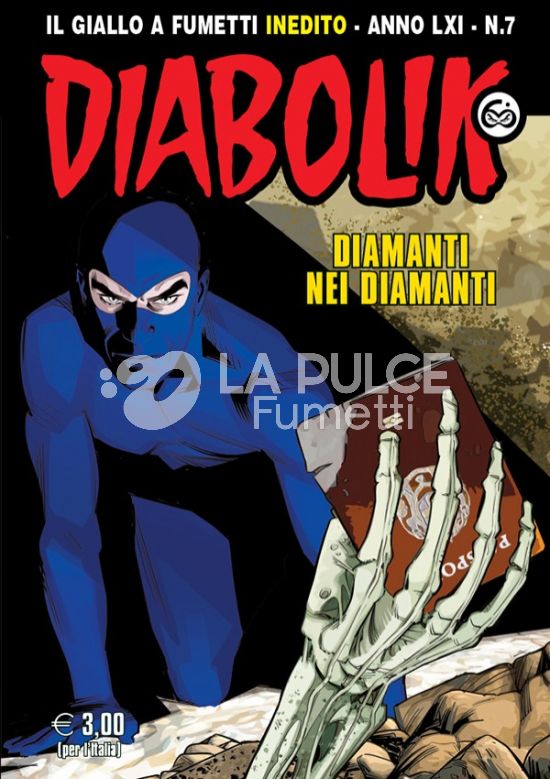 DIABOLIK ORIGINALE ANNO 61 # 7: DIAMANTI NEI DIAMANTI + SPILLA