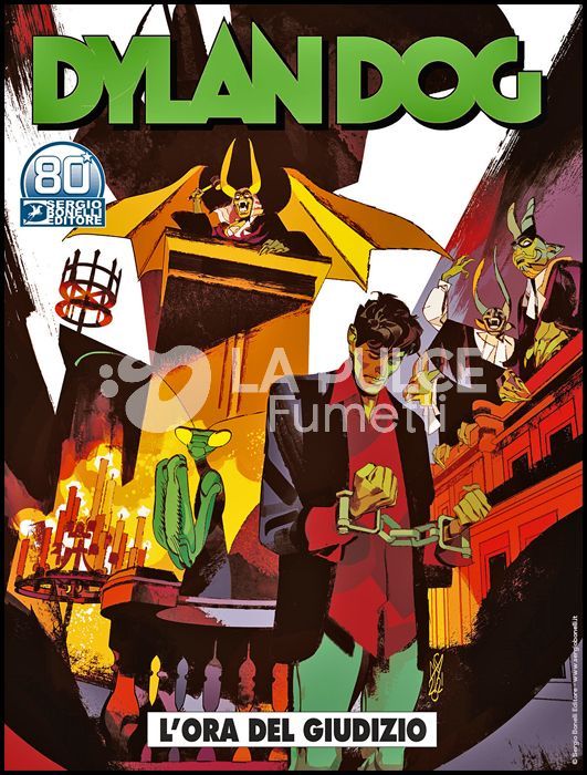 DYLAN DOG ORIGINALE # 417: L'ORA DEL GIUDIZIO - NO MEDAGLIA GROUCHO