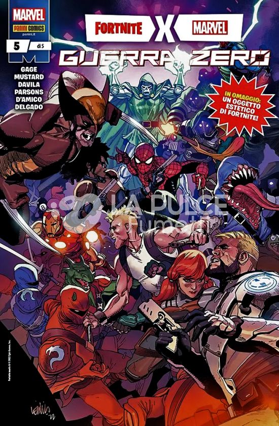FORTNITE X MARVEL: GUERRA ZERO # 5