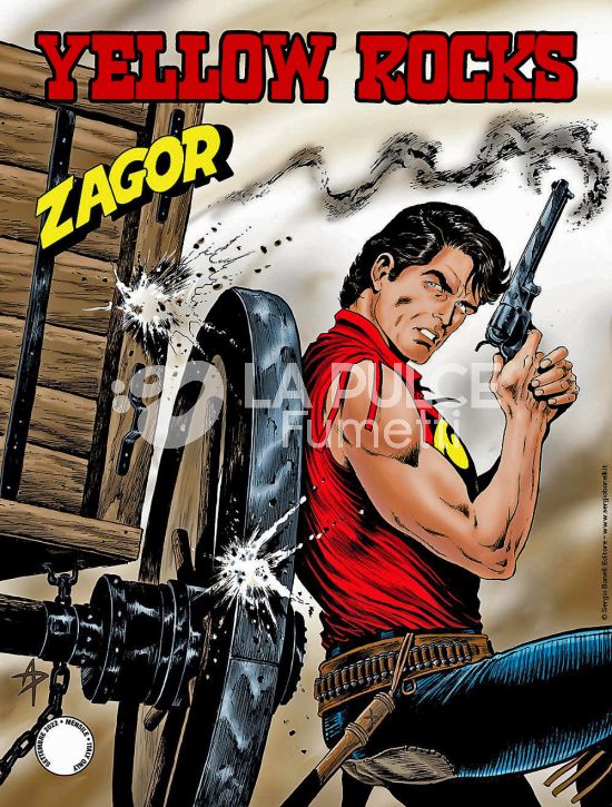 ZENITH # 737 - ZAGOR 686: YELLOW ROCKS