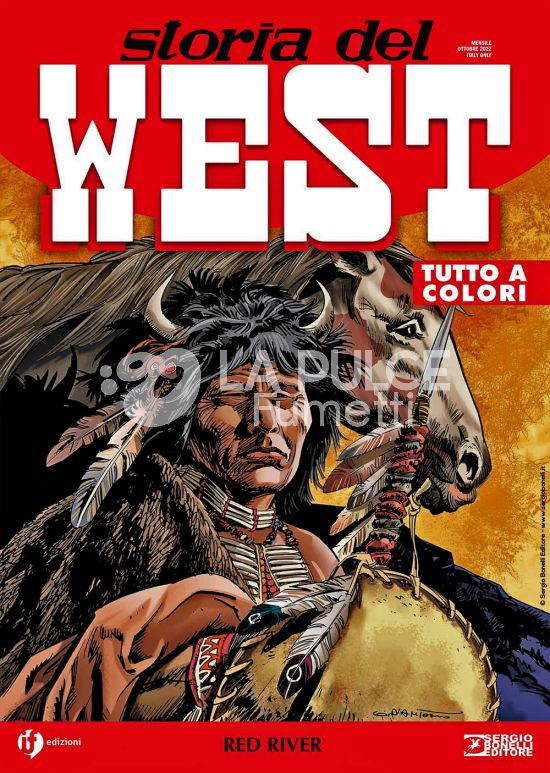 COLLANA WEST # 43 - STORIA DEL WEST 43: RED RIVER
