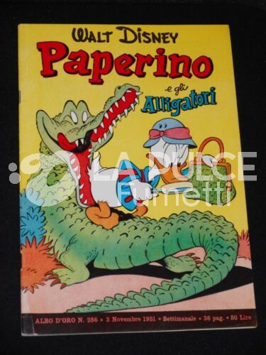 ALBO D'ORO #    286 : PAPERINO E GLI ALLEGATORI