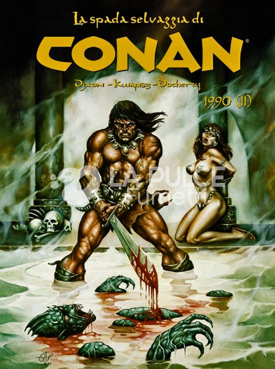 LA SPADA SELVAGGIA DI CONAN CARTONATO # 30 - 1990 PARTE 2